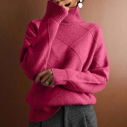 Lilac Refined Knit Sweater for Women | Eloise