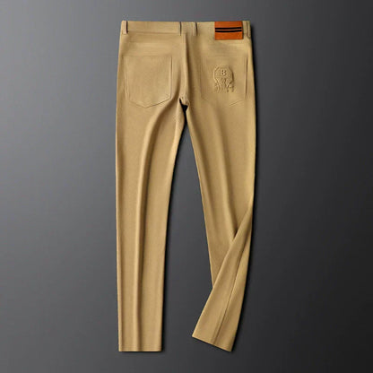 Luminous Tailored Straight Leg Trousers For Men | Valerio