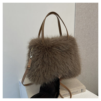 Bright Plush Small Handbag For Women | Mirelisse