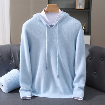 Premier Relaxed Fit Hooded Sweater For Men | Caedmon
