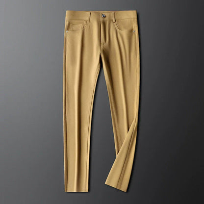 Luminous Tailored Straight Leg Trousers For Men | Valerio