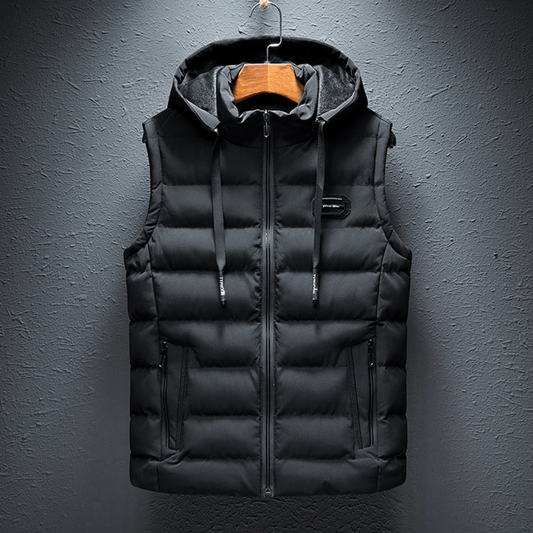 Everyday Padded Hooded Gilet Vest For Men | Kaedon