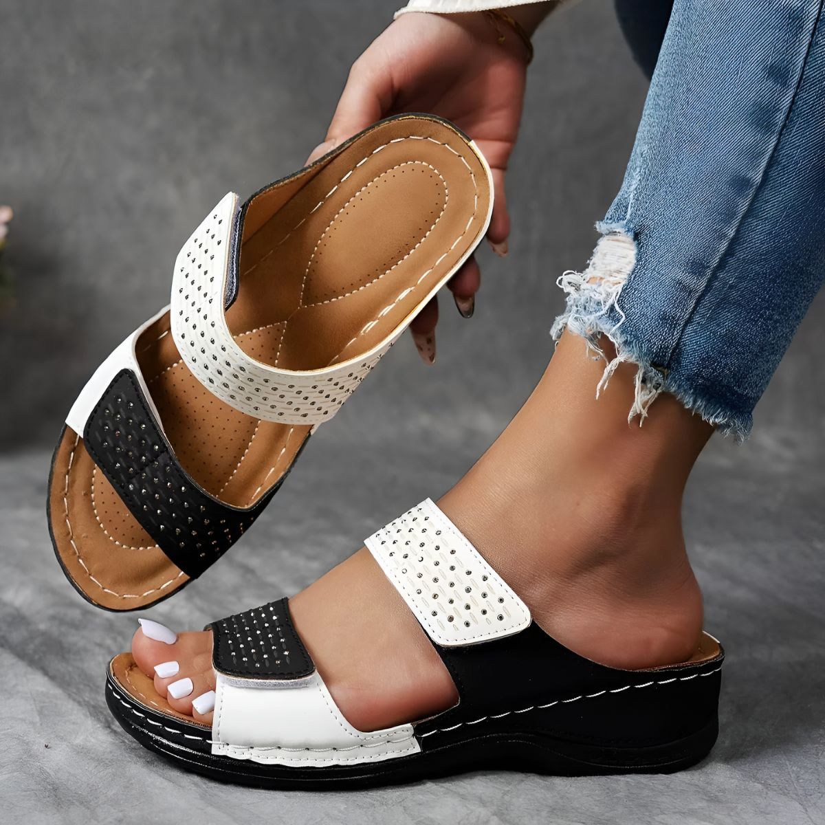 Breezy Elegant comfort sandals for women | Arelia
