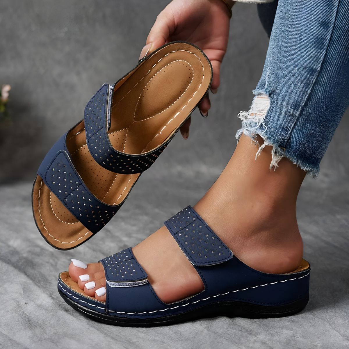 Breezy Elegant comfort sandals for women | Arelia