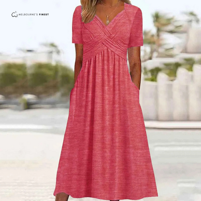 Quintessential Elegant versatile dress for women | Solene