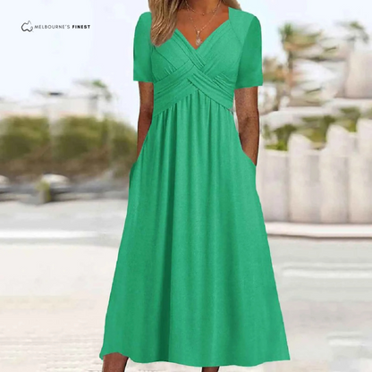 Quintessential Elegant versatile dress for women | Solene