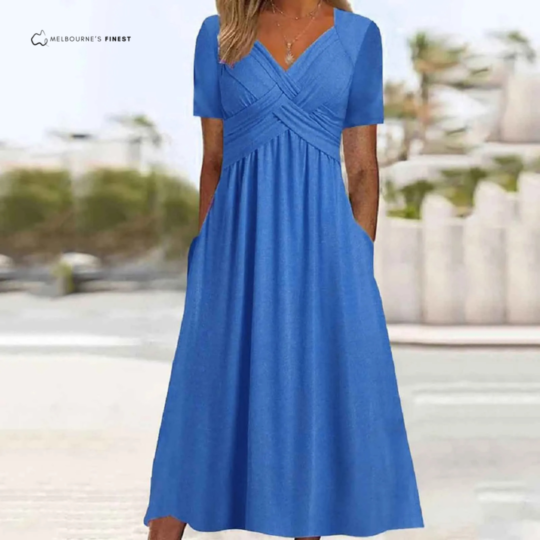 Quintessential Elegant versatile dress for women | Solene