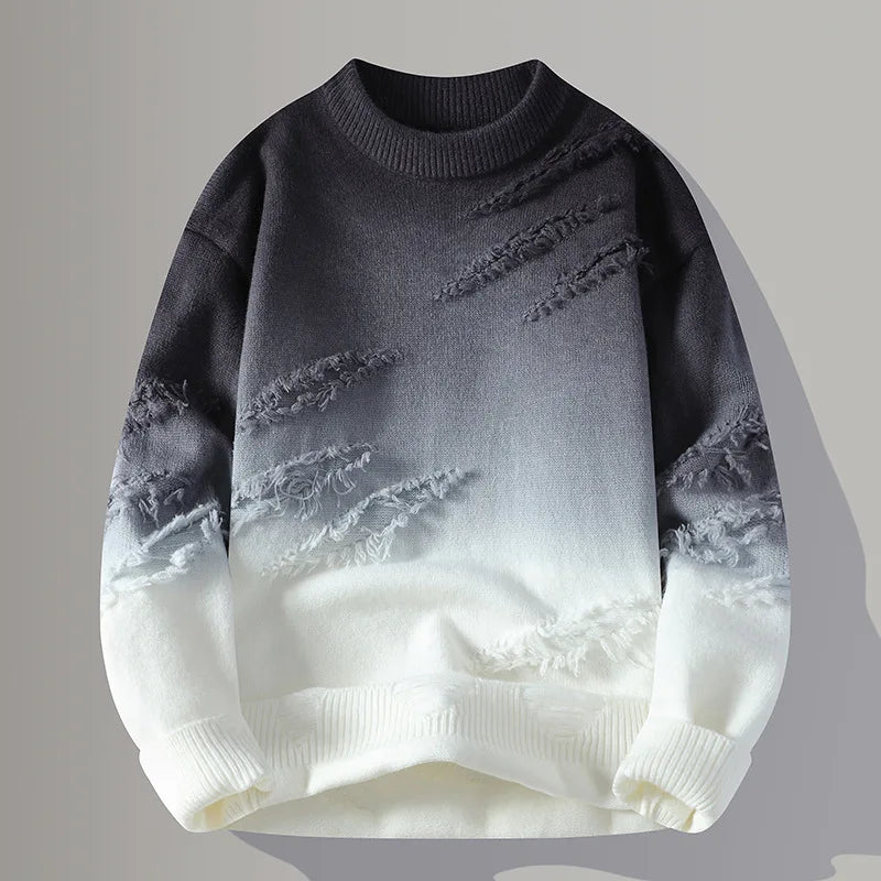 Original Gradient Crew Neck Pullover for Men | Darius