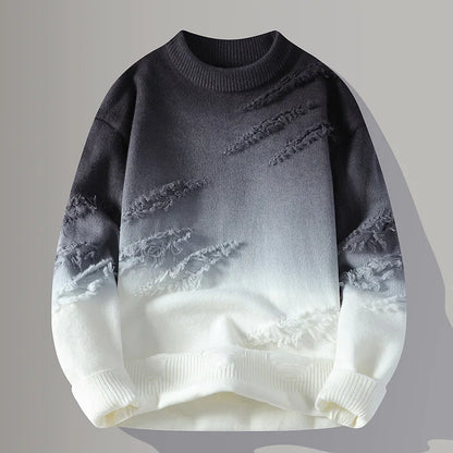 Original Gradient Crew Neck Pullover for Men | Darius