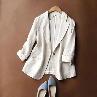 Enchanting Relaxed Tailored Blazer For Women | Marielle