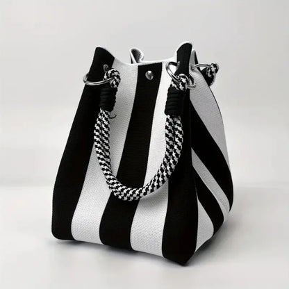 Lasting Striped Canvas Tote Bag for Women | Paloma