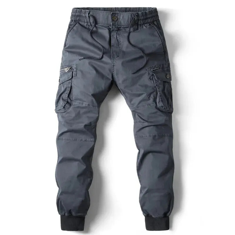 Granite Tapered Cargo Joggers For Men | Grayson