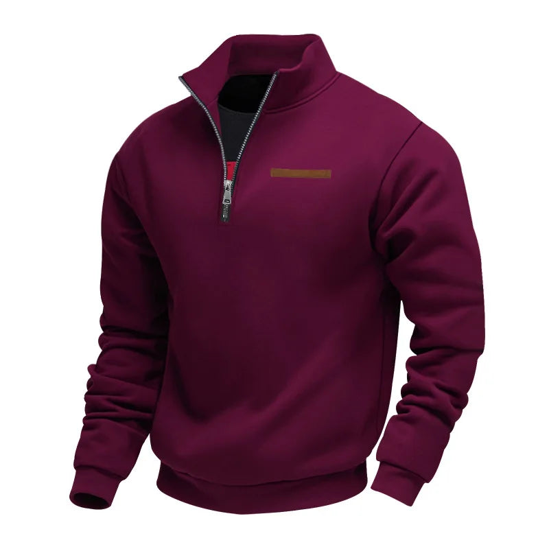 Motivating Half Zip Sweatshirt For Men | Preston