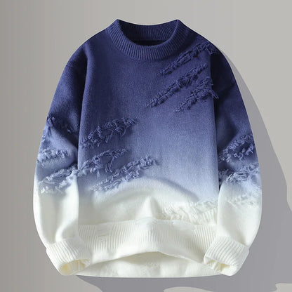 Original Gradient Crew Neck Pullover for Men | Darius
