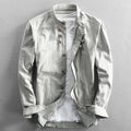 Relaxed Japan-style casual shirt for men | Katana -6