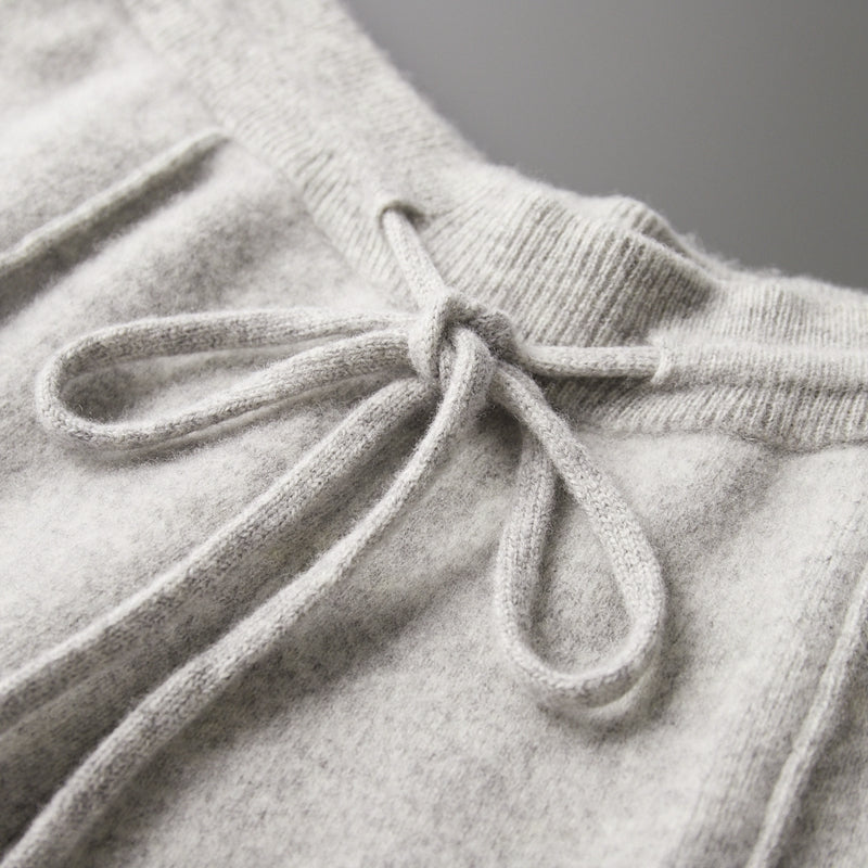Shimmering Refined Drawstring Trousers For Men | Lando