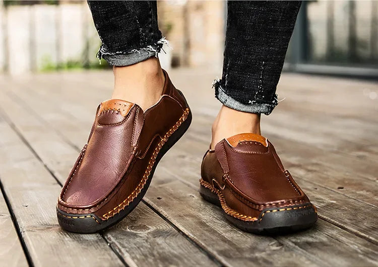Pioneering Classic Slip On Loafers For Men | Taviano