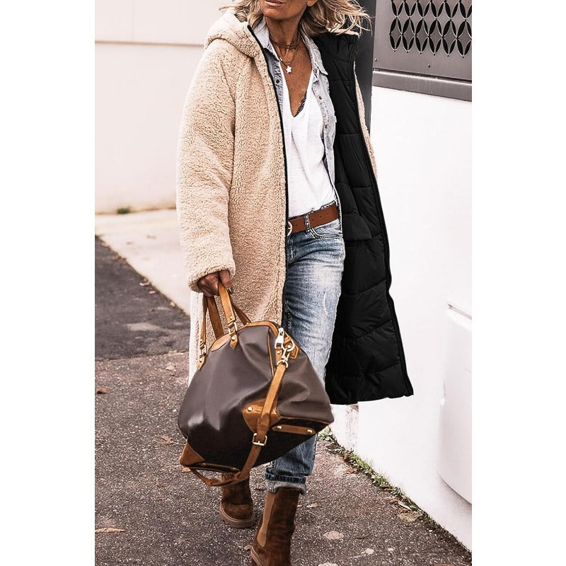 Editorial Long Reversible Coat For Women | Dona