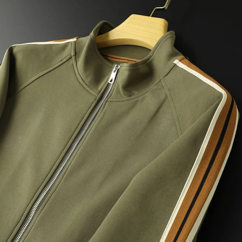 Sparkling Tailored Zip Up Tracksuit Set For Men | Arlen