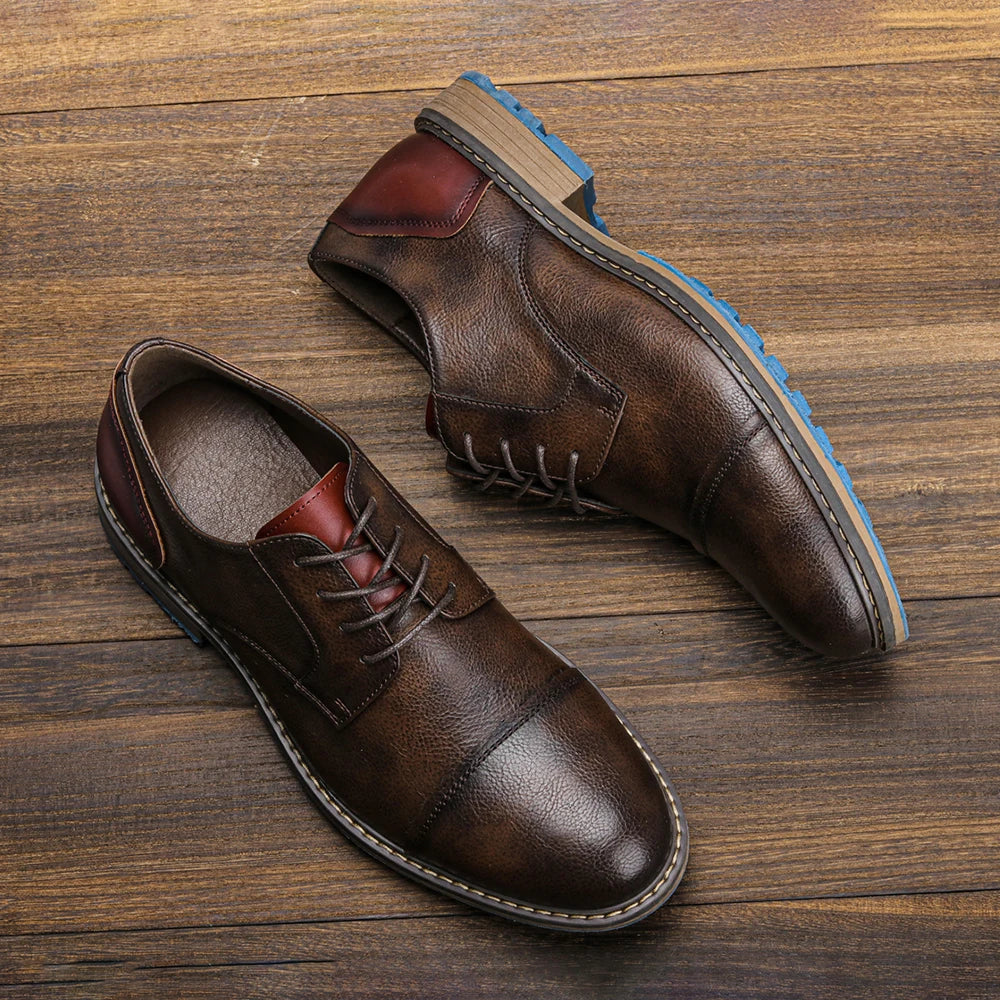 Hospitable Retro casual business shoes with classic silhouette for men | Mael