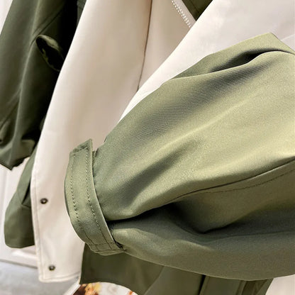Brilliant Double Layer Hooded Jacket For Women | Mireya