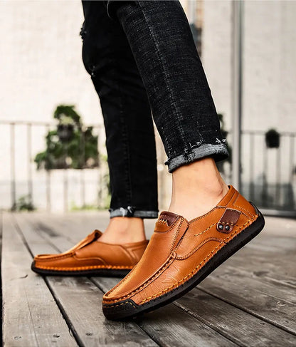 Pioneering Classic Slip On Loafers For Men | Taviano