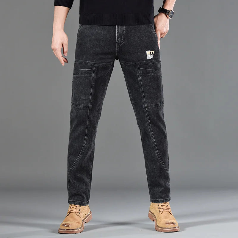 Reliable Utility Straight-Leg Jeans for Men | Dalton