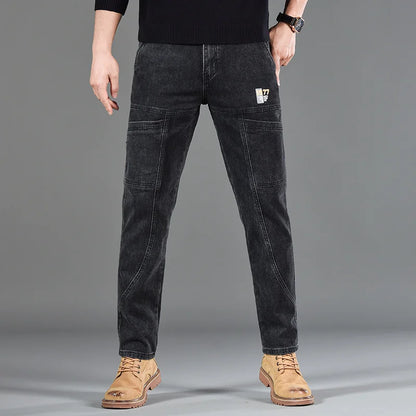 Reliable Utility Straight-Leg Jeans for Men | Dalton