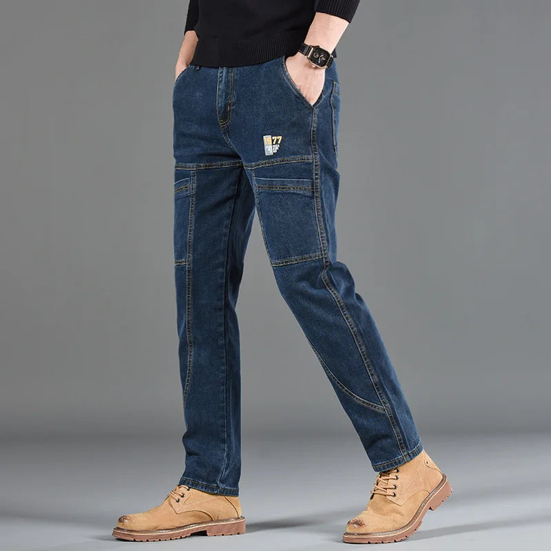 Reliable Utility Straight-Leg Jeans for Men | Dalton