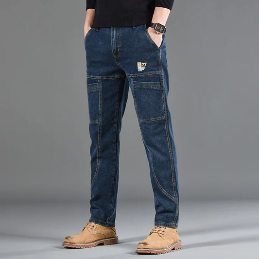 Reliable Utility Straight-Leg Jeans for Men | Dalton