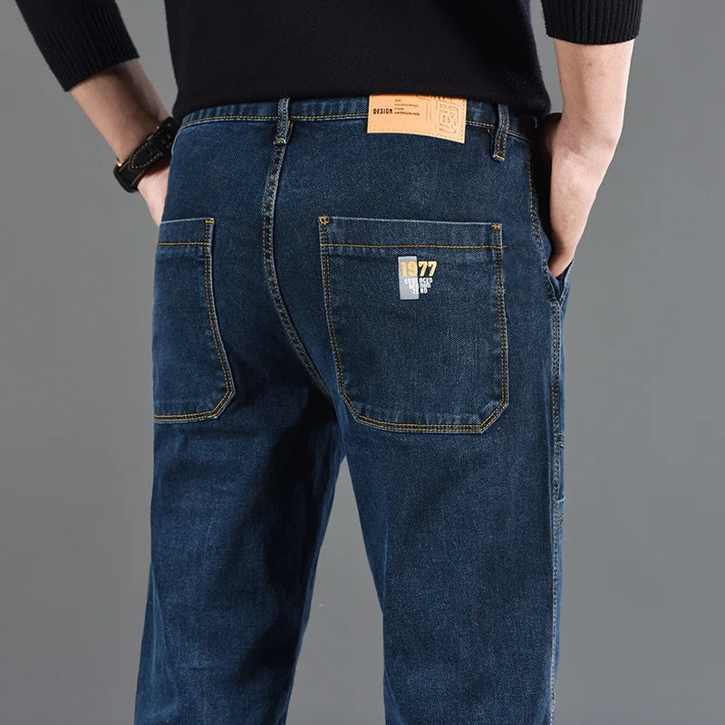 Reliable Utility Straight-Leg Jeans for Men | Dalton