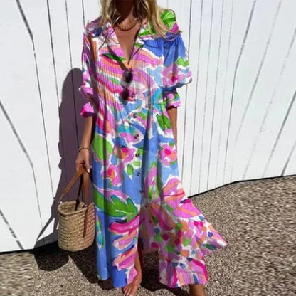 Subtle Effortless everyday maxi dress for women | Isalie