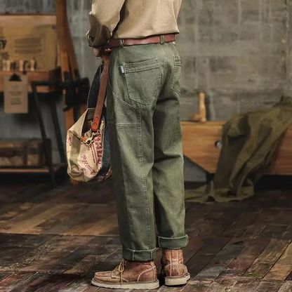 Cheerful Heritage Utility Trousers For Men | Caven
