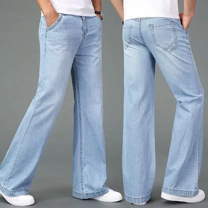 Dazzling Boot Cut Flared Jeans For Men | Ronan