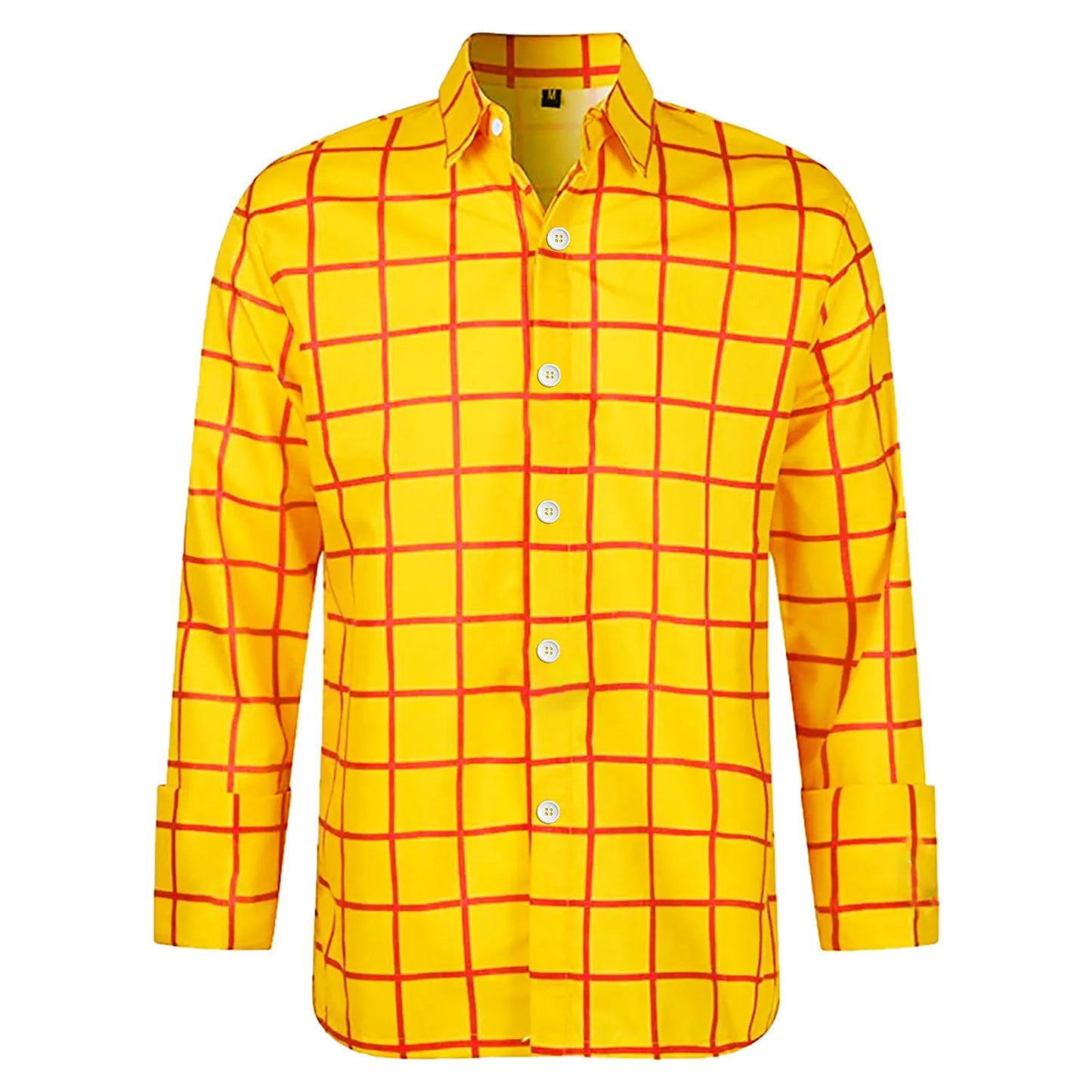Breezy Long Sleeve Plaid Button Shirt For Men | Marvin