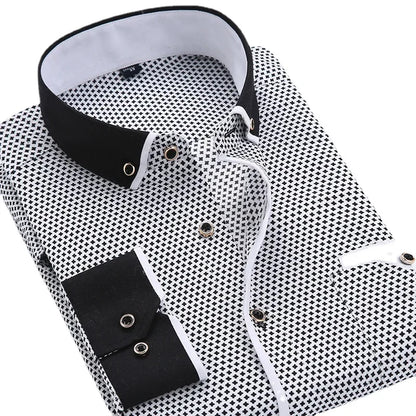 Light Long Sleeve Button Down Shirt For Men | Brent