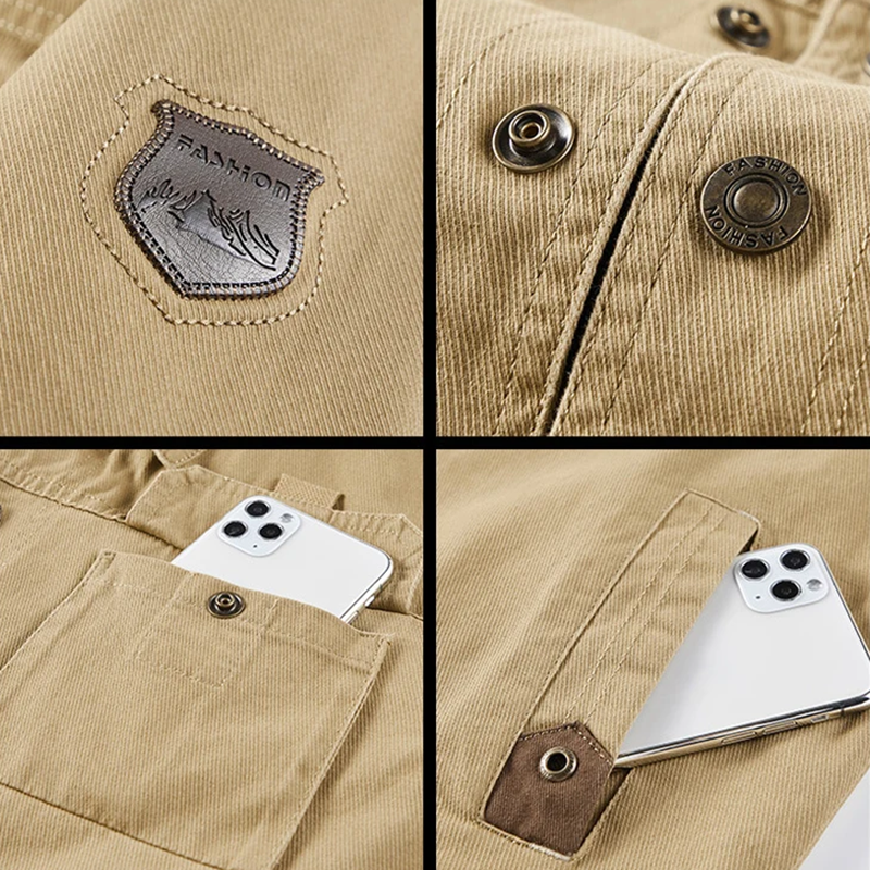 Welcoming Classic Multi Pocket Field Jacket For Men | Brixton