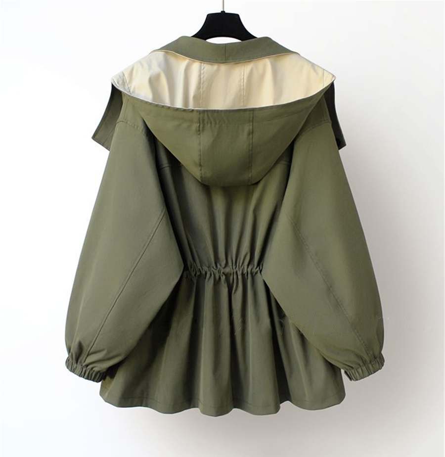 Brilliant Double Layer Hooded Jacket For Women | Mireya