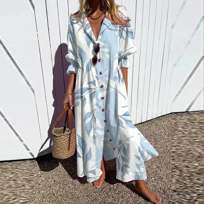Subtle Effortless everyday maxi dress for women | Isalie