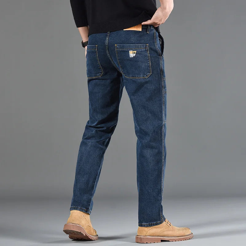 Reliable Utility Straight-Leg Jeans for Men | Dalton