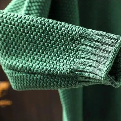 Forward Textured High Neck Sweater For Women | Elowira
