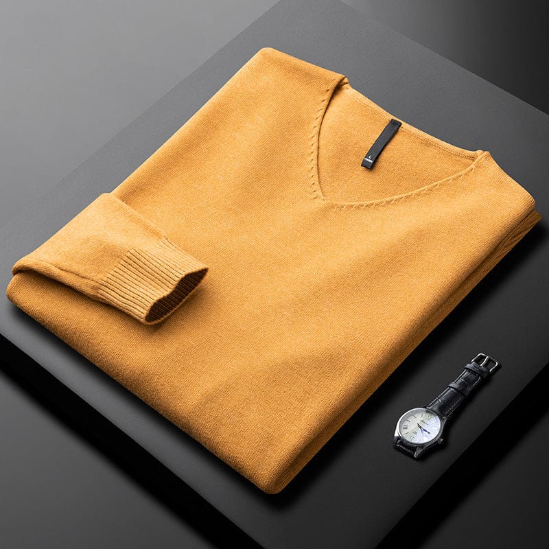 Honest Classic V-Neck Sweater for Men | Ashton