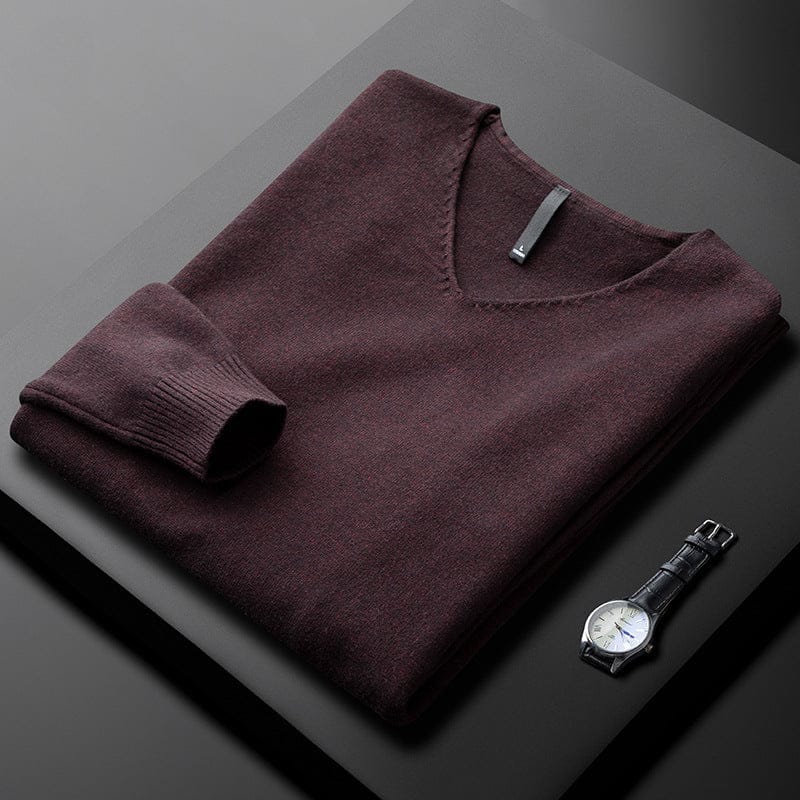Honest Classic V-Neck Sweater for Men | Ashton