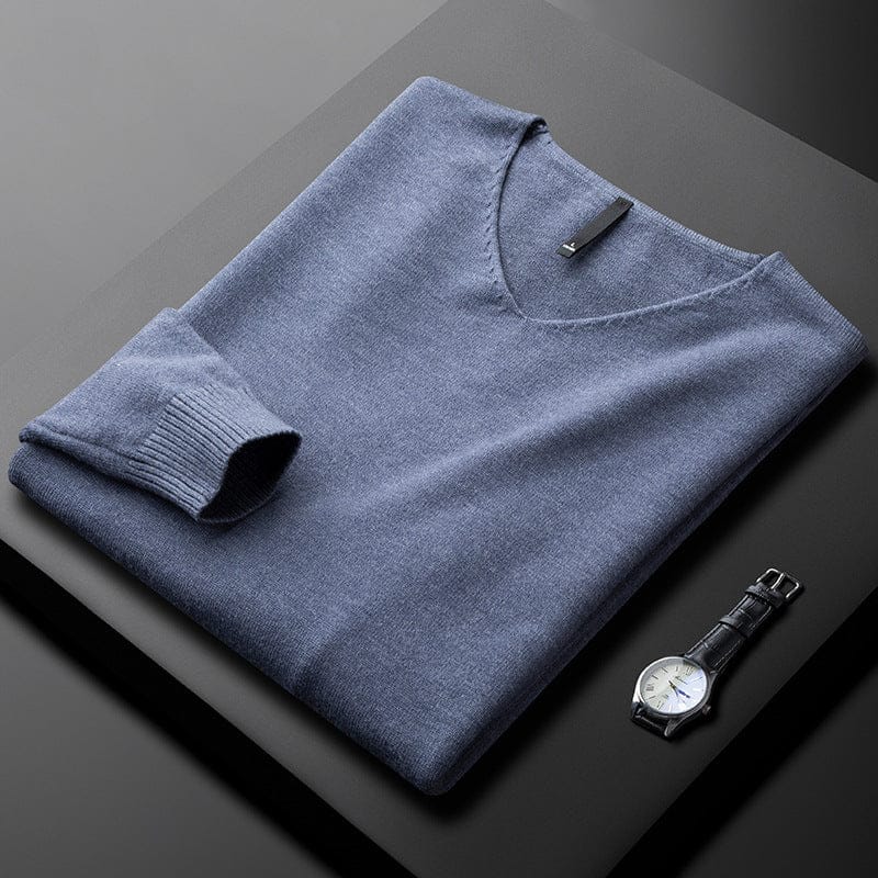 Honest Classic V-Neck Sweater for Men | Ashton