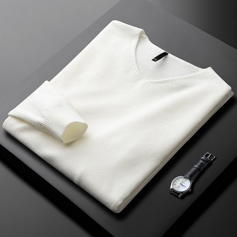 Honest Classic V-Neck Sweater for Men | Ashton