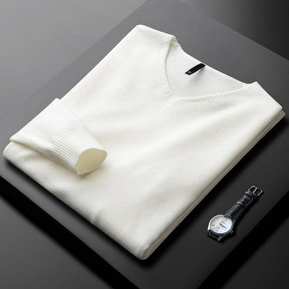 Honest Classic V-Neck Sweater for Men | Ashton