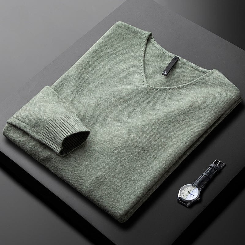 Honest Classic V-Neck Sweater for Men | Ashton
