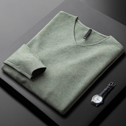 Honest Classic V-Neck Sweater for Men | Ashton