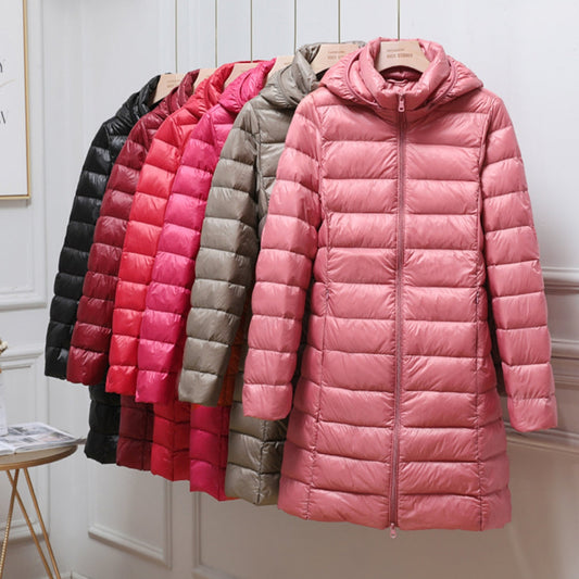 Harmonious Lightweight Hooded Puffer Coat For Women | Arlena
