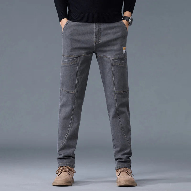 Reliable Utility Straight-Leg Jeans for Men | Dalton